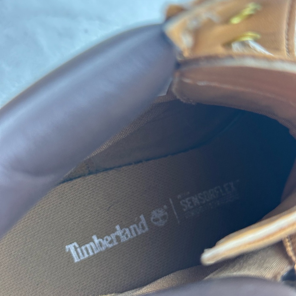 Timberland Tan Leather Boots women’s size 8 - Picture 5 of 5